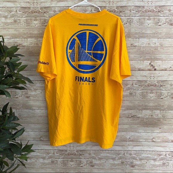 NWT Golden State Warriors 2018 Finals T-Shirt - Picture 3 of 6